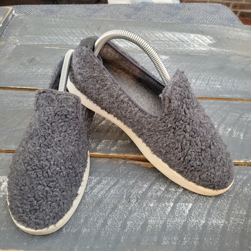 Allbirds Wool Lounger Fluff Comfort Merino Wool‎ Slip On Shoes Men's Size 8